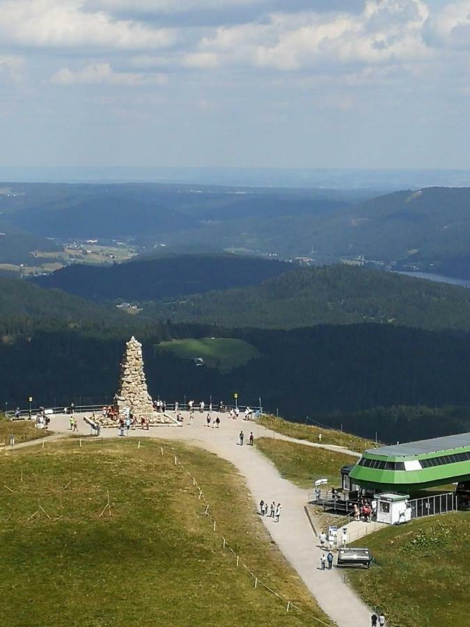 Ferienwohnung mit Whirlpool&Balkon, direkt an der Skipiste/an den Wanderwegen Feldberg  Buitenkant foto